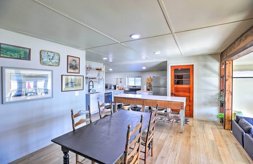 Hamlin County Cabin | Lakefront Cabin w/Patio & Views in Lake Norden