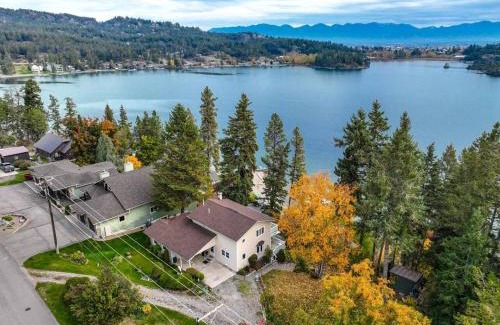 Somers House | Lakefront Cabin with Picnic Space and Views for in Montana