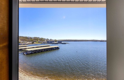 Osage Beach Condo | Lakefront Condo with breathtaking views of the lake! BOAT SLIP AVAILABLE