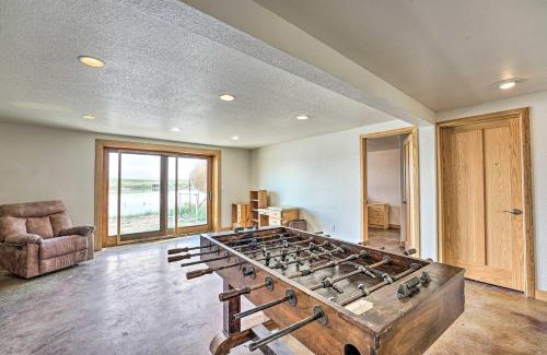Wheatland House | Lakefront Country Home with Waterslide and Trampoline!