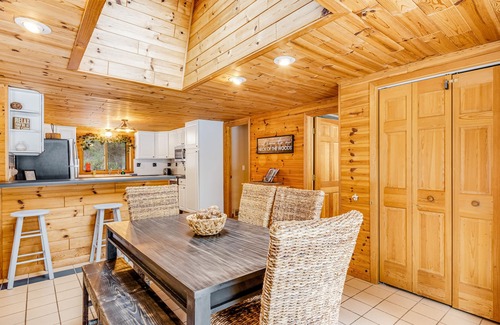 Eagle River House | Lakefront, dog-friendly home with dock, kayaks, deck, & washer/dryer