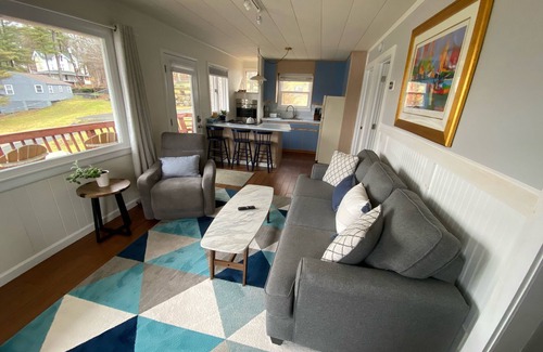 Lake George House | Lakefront Estate on Lake George within walking distance to village
