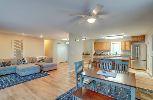 Fairbanks House | Lakefront Fairbanks Home w/Private Beach!