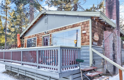 Patton Cabin | Lakefront Family Cabin at Shore Acres Lodge Big Bear