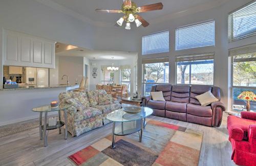 Granbury House | Lakefront Getaway with Boat Dock, Canoe, Grill!
