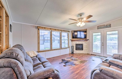 Granbury House | Lakefront Granbury Home, Boat Dock On-Site!