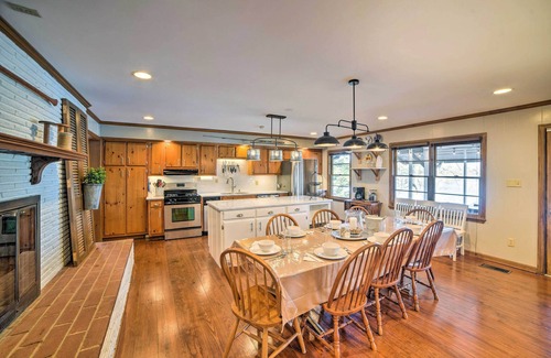 Harrison House | Lakefront Harrison Home w/Sunroom, Deck, & Dock!