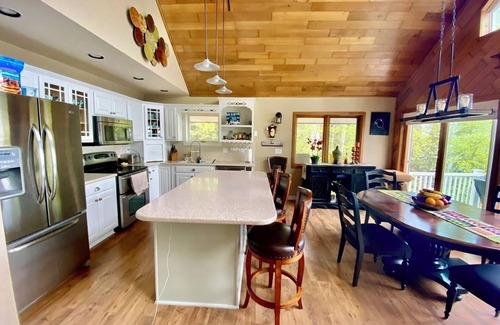 Big Lake House | Lakefront Heaven Retreat. Big Lake house with 3 bedrooms and 3 full baths.