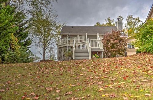 Hiawassee House | Lakefront Hiawassee Home with Boat Dock and Hot Tub!