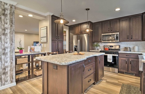 Bridgeport House | Lakefront Home w/Deck, Fishing Dock & Canoe!