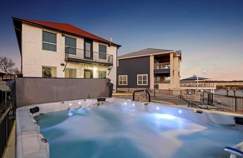 Kingsland House | Lakefront Home w/Pool, Spa, & Game Room!