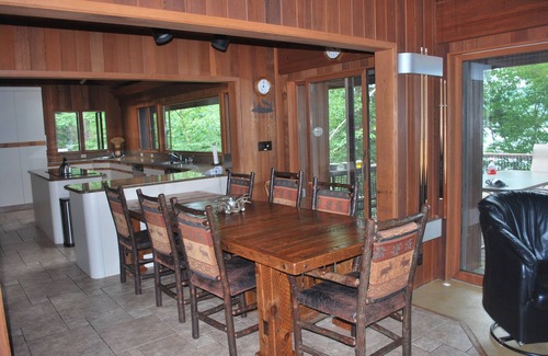 Bolton Landing House | Lakefront home with dock space and private beach