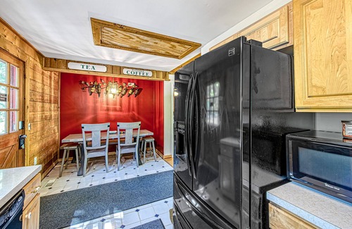 Bumpass House | Lakefront home with boat mooring, deck, hot tub, game room & fast WiFi - dogs OK