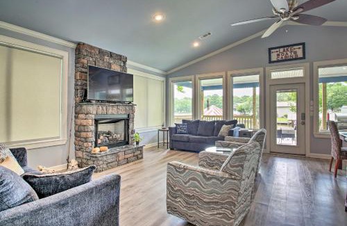 Piney House | Lakefront Home with Outdoor Living, Kayaks and Dock!