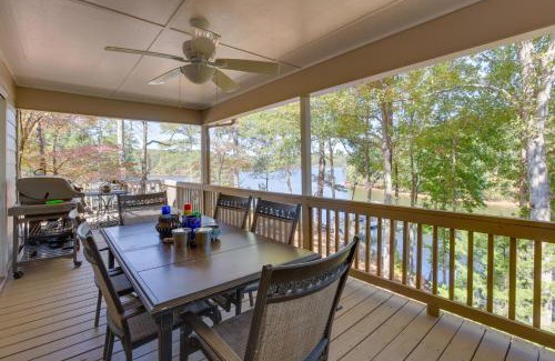 Newell House | Lakefront Lineville Retreat with Private Dock!