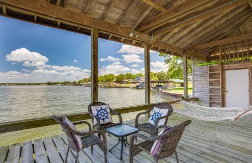 West Livingston House | Lakefront Livingston Vacation Rental with Boat Dock!