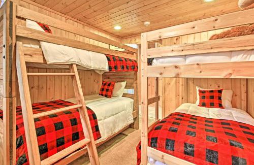 Lutsen House | Lakefront Log Cabin with Dock about 9 Mi to Lutsen Mtn