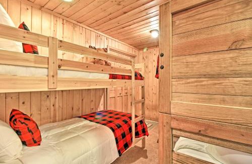 Lutsen House | Lakefront Log Cabin with Dock about 9 Mi to Lutsen Mtn