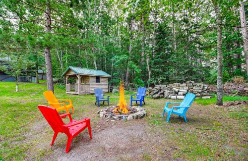 Park Rapids House | Lakefront Minnesota Home with Deck, Dock and Fire Pit