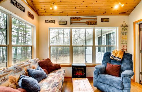 Park Rapids House | Lakefront Minnesota Home with Deck, Dock and Fire Pit