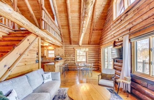 Park Rapids Cabin | Lakefront Park Rapids Cabin w/Decks & Boat Dock!