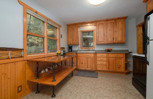 Balsam Lake Cabin | Lakefront. Pontoon Rental. No Steps To Lake.