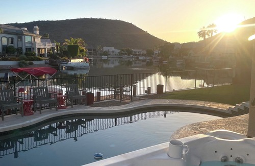 Arrowhead Lakes House | Lakefront-Pool-Pontoon-HotTub-PoolTable-Arcade-FirePits-Cardinal Stadium-WM Open