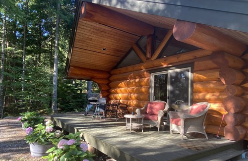Pemberton Cabin | Lakefront Private Log Cabin, close to Pemberton - The Osprey