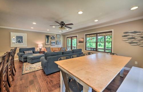 Eddyville House | Lakefront Rest-Ashored Home with Private Dock!