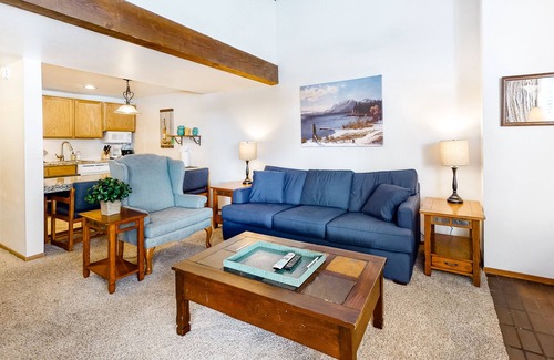 South Lake Tahoe Condo | Lakefront retreat with shared pool, hot tub, & sauna - near shopping & skiing