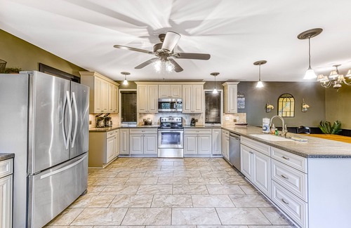 Bumpass House | Lakefront Retreat with Dock, Private Hot Tub, Central AC, and Private Beach