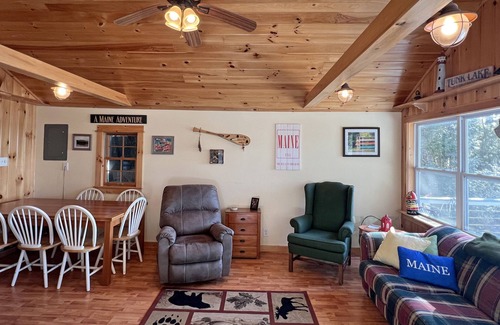 Sullivan House | Lakefront, sandy cove, feet from water, <1hr from Acadia Nat'l Park, Bar Harbor