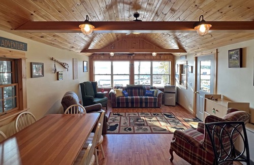 Sullivan House | Lakefront, sandy cove, feet from water, <1hr from Acadia Nat'l Park, Bar Harbor