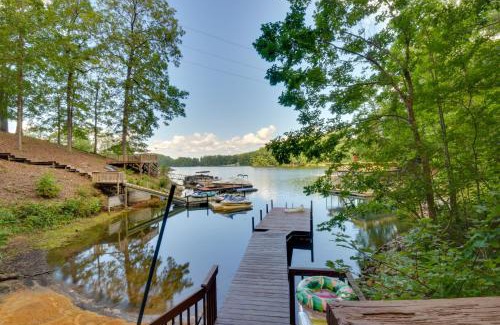 Six Mile House | Lakefront Six Mile Vacation Rental with Dock