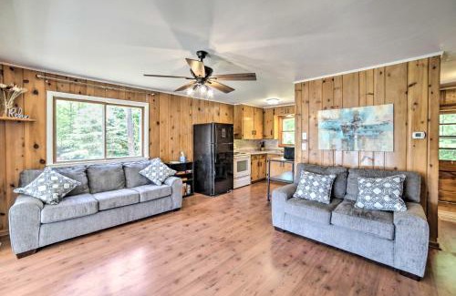 Brazeau House | Lakefront Wisconsin Cottage with Dock and Hot Tub!