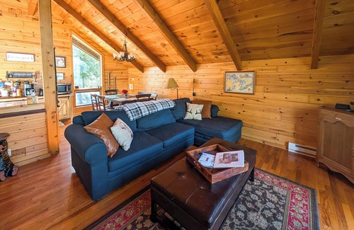 Elmira Cabin | Lakes, Beaches, Pool, Golf, Trails: Michigan Cabin