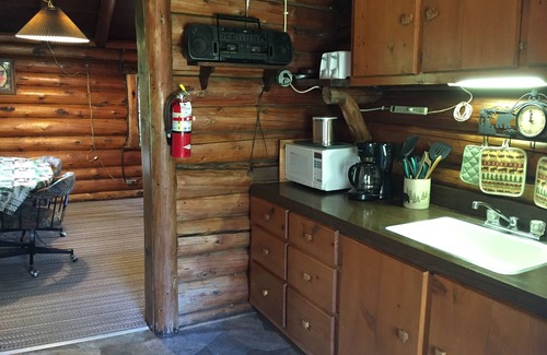 Northome Cabin | Lakeside Authentic Log Cabin Island Lake Pet Friendly Northshore Bay Resort