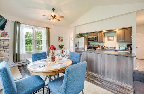 Brodheadsville House | Lakeside Cottage with Porch in Pocono Mountains