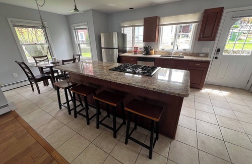 Lake Pocotopaug House | Lakeside Home: Pet-Friendly Retreat with Breathtaking Sunsets
