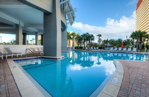Panama City Beach Condo | Laketown 1707! Beautiful 2BD, Gulf View and Best Location!
