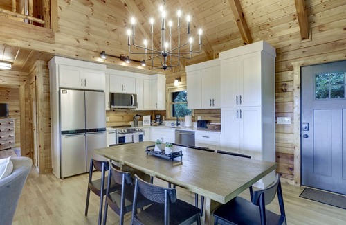 Necowa Cove Cabin | Lakeview Dreams – Panoramic Mountain Peaks Cradling Blue Ridge Lake Views