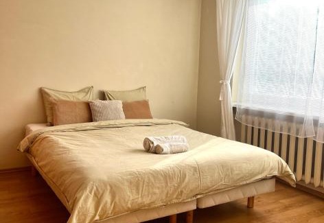 Vievis Apartment | Lakeview Retreat in Vievis