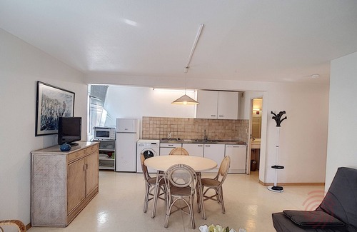Lamalou-les-Bains Apartment | Lamalo-les-Bains: 1BR apt, terrace, 50m to Spa, pets allowed