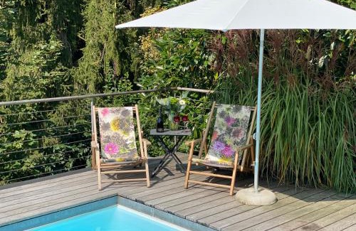Oberstdorf Apartment | Landhaus am Plattenbichl - Luxus Apartment mit Pool und Sauna - im Sommer Bergbahn inklusive