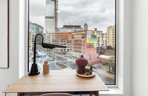 Greektown Historic District Apartment | Landing | Amazing Studio, Clubhouse, Gym