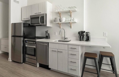 River North Art District Apartment | Landing at Ride at RiNo - Studio in Five Points