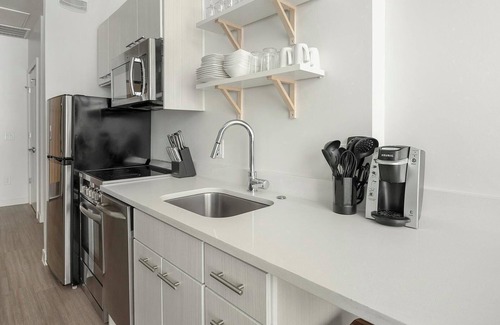 River North Art District Apartment | Landing at Ride at RiNo - Studio in Five Points