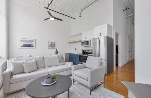 Greenville Apartment | Landing at The American Spinning Mill - 2 Bedro.
