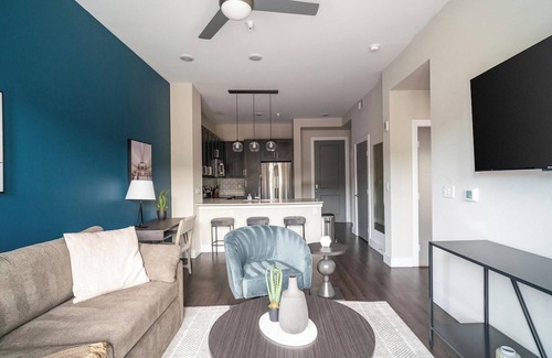 Central Business District Apartment | Landing | Beautiful 1BD, Gym, Clubhouse