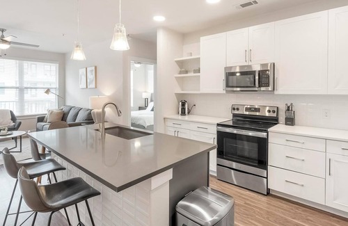 Wetmore Apartment | Landing | Chic 2BD, Pool, Yoga Studio